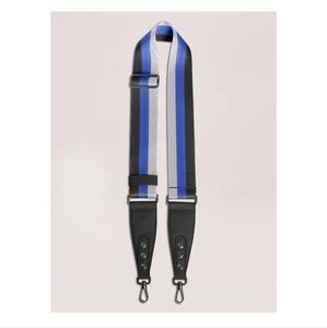 JuJuBe Bag Accessory Woven Strap - Black, Blue, & Grey